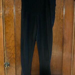 a:glow Black Maternity Leggings